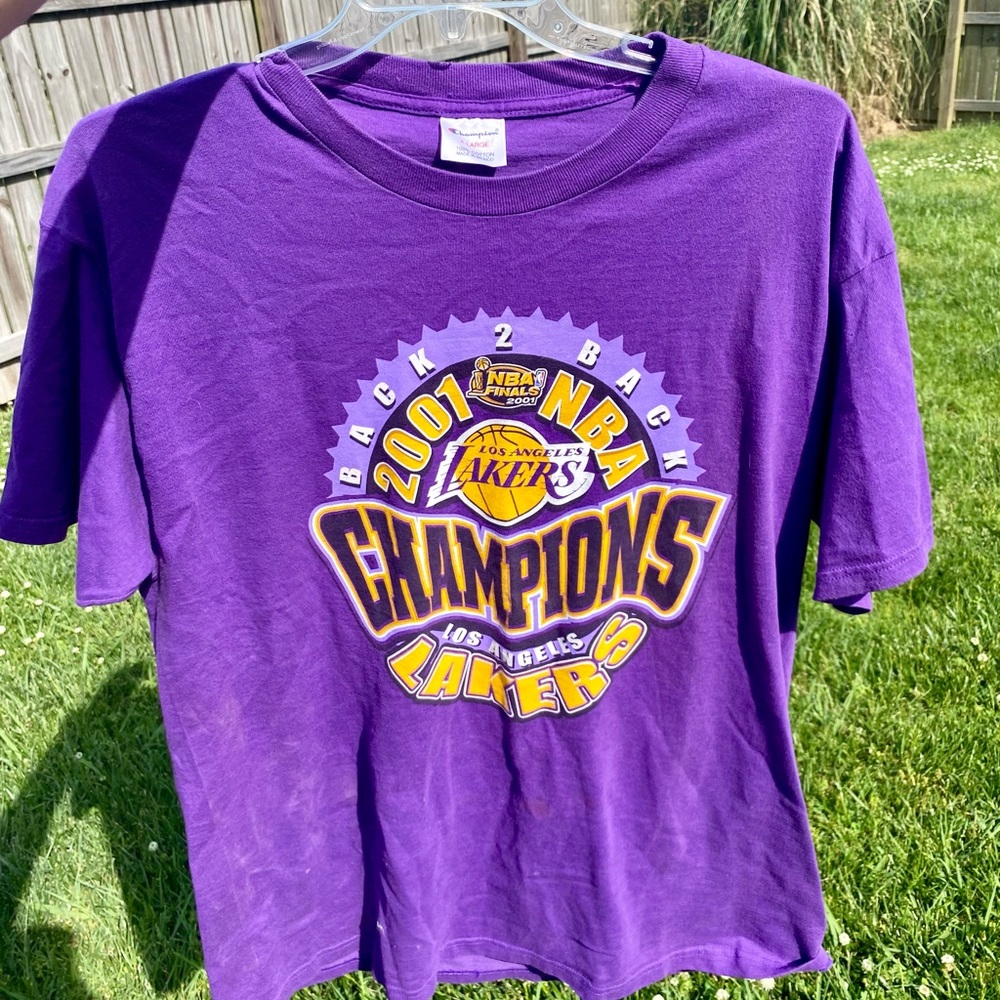 2001 Lakers NBA T-Shirt